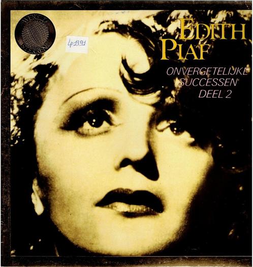 lp    /   Edith Piaf – Onvergetelijke Successen - Deel 2, CD & DVD, Vinyles | Autres Vinyles, Autres formats, Enlèvement ou Envoi