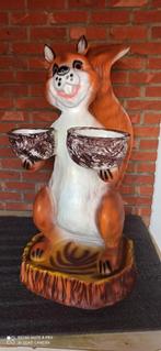 eekhoorn met potjes, Tuin en Terras, Ophalen, Nieuw, Kunststof, Dierenbeeld
