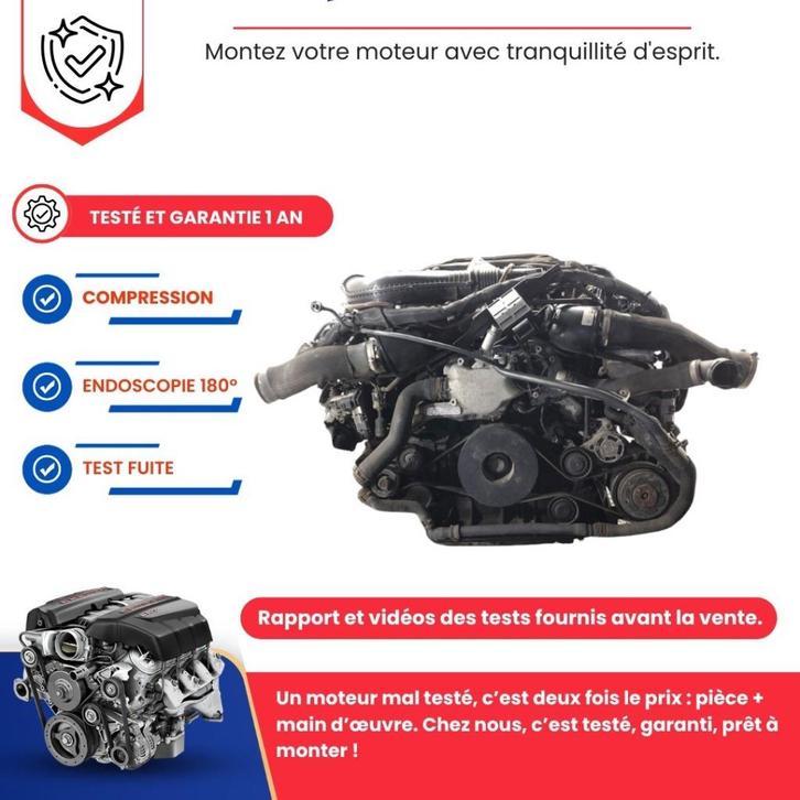 Audi a8 d5 60 tfsi 4.0 biturbo-motor van 460 pk, Auto-onderdelen, Motor en Toebehoren, Audi, Nieuw, Ophalen of Verzenden