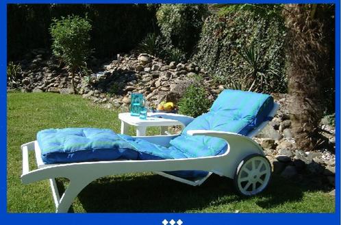 Triconfort RIVIÉRA ligbed vrgl. Rovergarden Kettler Allibert, Tuin en Terras, Tuinmeubel-accessoires, Zo goed als nieuw, Ophalen