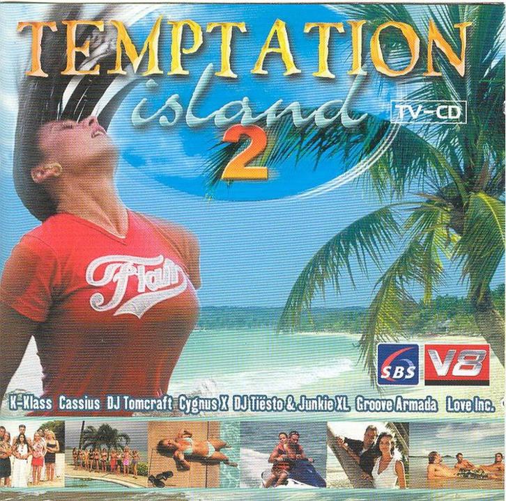 CD * TEMPTATION ISLAND - Vol. 2 - 70 MINUTES PARTY MIX, Cd's en Dvd's, Cd's | Dance en House, Zo goed als nieuw, Techno of Trance