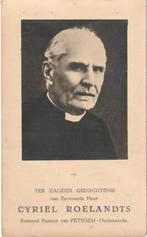 B P FOTO PRIESTER ROELANDTS RUPELMONDE 1862 - 48, Ophalen of Verzenden, Bidprentje