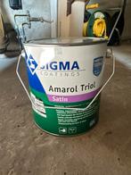 Sigma Amarol Triol Satin 2,5L, Ophalen, Wit, Nieuw, Lak