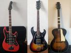 Lot Guitares Vintage : Hofner, Teisco, Framlus, Klira, Eko.., Ophalen of Verzenden, Gebruikt, Solid body, Overige merken