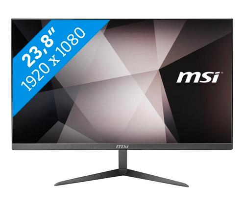 MSI PRO 24X 10M All-in-one computer + extra scherm 24" HP, Computers en Software, Desktop Pc's, Zo goed als nieuw, 2 tot 3 Ghz