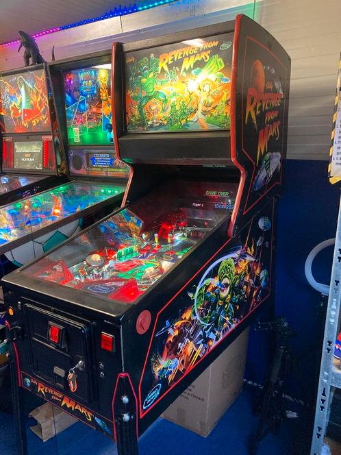Revenge from mars Pinball 2000, Verzamelen, Automaten | Flipperkasten, Bally, Ophalen