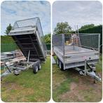Aanhangwagen kipper 750kg, bwj 2016, 305cm x 156cm, Ophalen