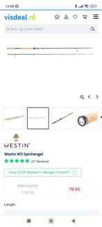 Westin W3 spin + DAM Quick 4 3000FD, Ophalen of Verzenden, Zo goed als nieuw, Molen
