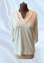 T-shirt met driekwart mouw large, Taille 42/44 (L), Autres couleurs, Comme neuf, Manches longues