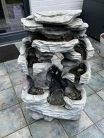 Fontein met ledlicht, Tuin en Terras, Ophalen, Gebruikt, Kunststof, Abstract beeld