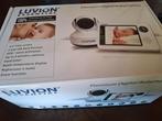 Babyfoon Luvion Essential wit, Kinderen en Baby's, Babyfoons, Ophalen of Verzenden, Zo goed als nieuw, 100 tot 250 meter, Terugspreekfunctie