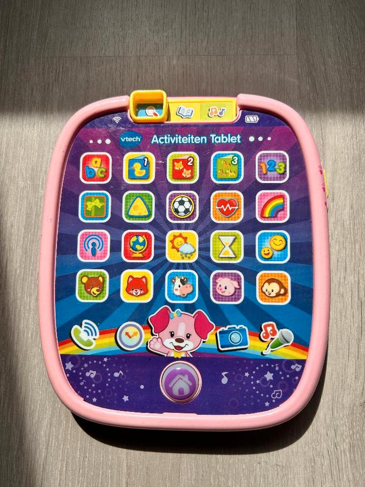 Activiteitentablet Vtech, Kinderen en Baby's, Speelgoed | Vtech, Zo goed als nieuw, 6 maanden tot 2 jaar, Ophalen of Verzenden