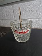 St Rafael vintage ijsemmer in glas + 4  vintage glazen, Verzamelen, Ophalen of Verzenden, Zo goed als nieuw