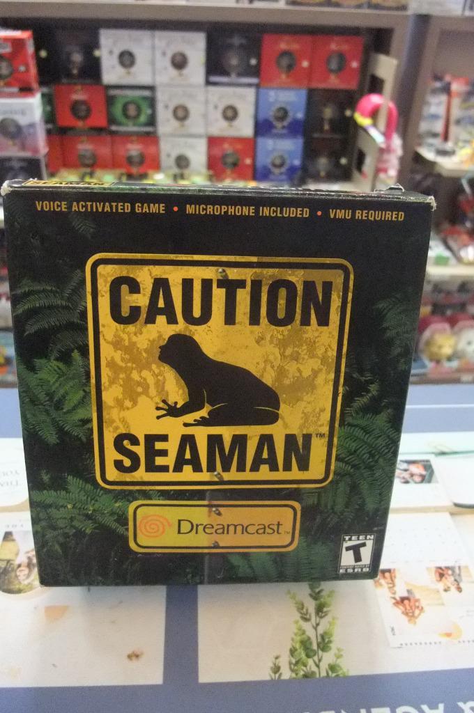 seaman dreamcast met microfoon NTSC, Games en Spelcomputers, Games | Sega, Gebruikt, Saturn of Dreamcast, Overige genres, 1 speler