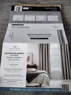 2 nieuwe overgordijnen verduistering, taupekleur, Huis en Inrichting, Ophalen