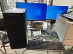 PC-TOREN + 2-SCHERM + KLEURENLASERPRINTER, Computers en Software, Ophalen, Gebruikt, Dell, HDD