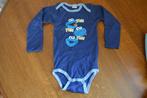 Sesame street romper cookiemonster yumyumyum lange mouw 86/9, Nacht- of Onderkleding, Nieuw, Ophalen of Verzenden, Jongetje of Meisje