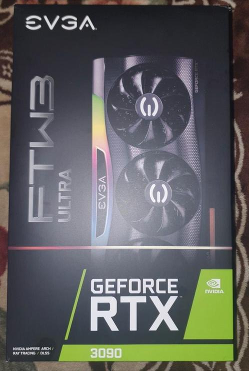EVGA RTX 3090 FTW3 Ultra 24GB, Computers en Software, Videokaarten, Zo goed als nieuw, AMD, Ophalen of Verzenden