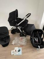 Maxi-Cosi Mura 3 Black Raven kinderwagen – 3 in-1 Set, Kinderen en Baby's, Buggy's, B, Voetenzak, Ophalen of Verzenden, Zo goed als nieuw