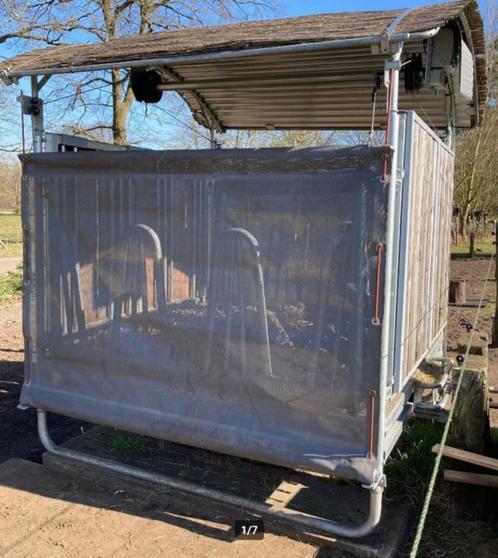 Geautimatiseerde hooiruif op timer, Dieren en Toebehoren, Stalling en Weidegang, Opfok, Stalling, Weidegang, Accessoires, 2 of 3 paarden of pony's
