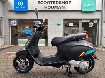 Vespa Primavera S 50cc 45Km/h NERO CONVINTO MATT, Fietsen en Brommers, Scooters | Vespa, Benzine, 50 cc, Vespa S