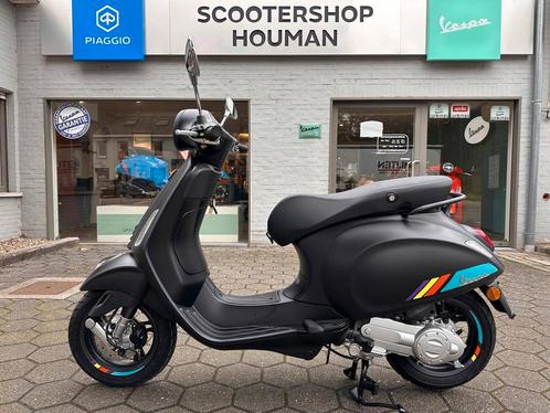 Vespa Primavera S 50cc 45Km/h NERO CONVINTO MATT, Fietsen en Brommers, Scooters | Vespa, Vespa S, Benzine