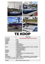 ZEILBOOT KIEVIT 680, Benzine, Overige typen, Buitenboordmotor, Polyester