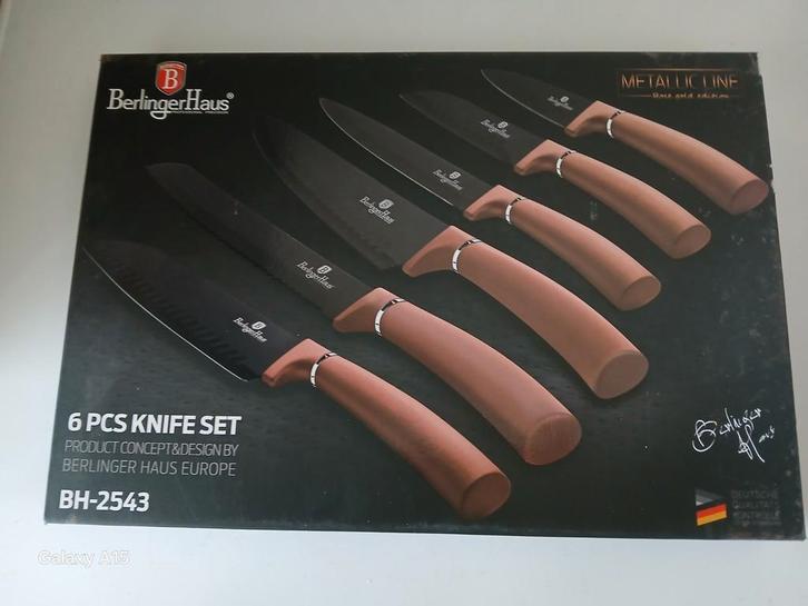 6 delige messens net berlinger Haus, Huis en Inrichting, Keuken | Bestek, Ophalen of Verzenden