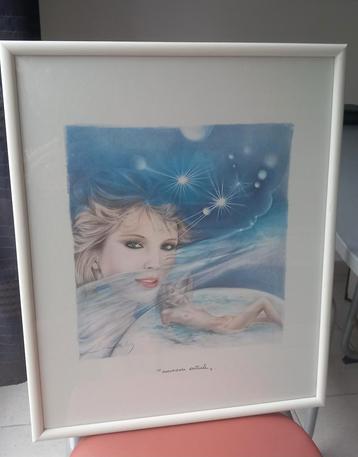 erotische lithografie Bernadette Vos beschikbaar voor biedingen