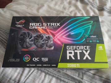 Rtx 2080ti oc asus strix beschikbaar voor biedingen
