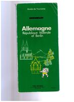 Guide vert Michelin Allemagne, république fédérale & Berlin, Gelezen, Michelin, Ophalen of Verzenden, Reisgids of -boek