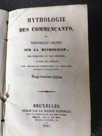Mythologie des commentaires - 1845 - Constant Le Tellier, Enlèvement ou Envoi
