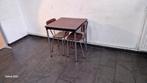 ancien table formica vintage année 70 carré 70cmx70cm x74cm, Antiquités & Art, Antiquités | Meubles | Tables, Enlèvement ou Envoi