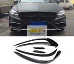 Voorbumper vinnen 6 delig Carbon agressieve look geschikt vo, Ophalen of Verzenden