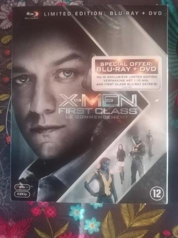 Bluray en dvd X-Men first class beschikbaar voor biedingen
