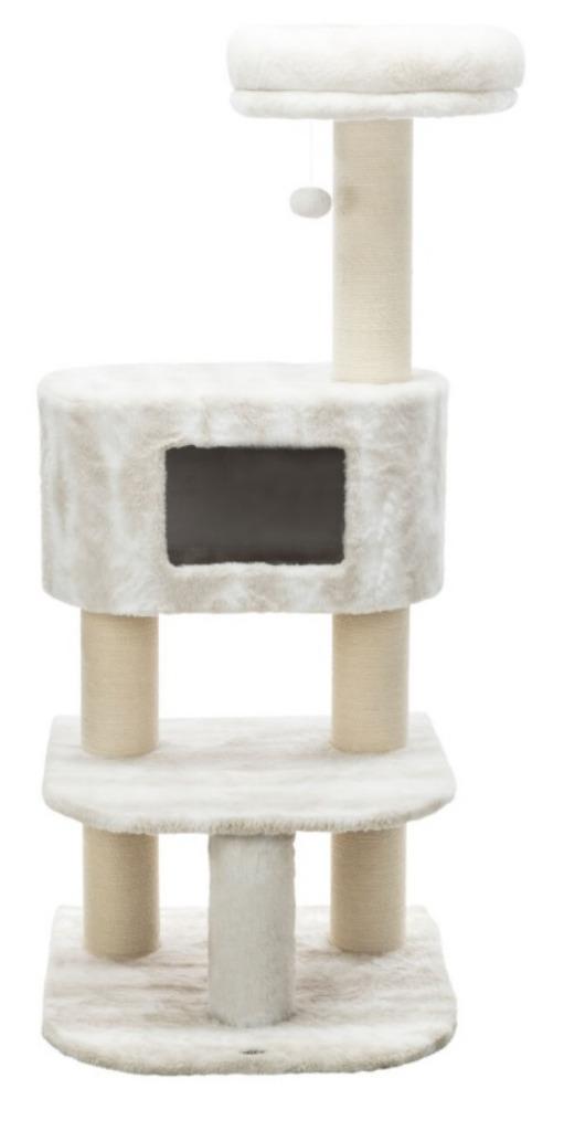 Arbre à chat blanc Nelli, Animaux & Accessoires, Meubles griffoirs pour chats, Neuf, Griffoir, Enlèvement