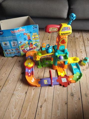Chantier interactif. Vtech .Tut tut bolides + Camion, Autres marques, Comme neuf, Enlèvement, Circuit