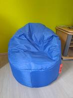 Blauwe zitzak, Ophalen, Zo goed als nieuw, Blauw, Zitzak
