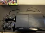 PlayStation 3 SuperSlim-console Model CECH-4204C + 2 control, Met 2 controllers, Gebruikt, Ophalen, Super Slim
