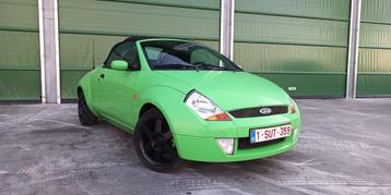 Ford StreetKa Cabriolet, Autos, Cuir, Autres modèles, Boîte manuelle, Noir