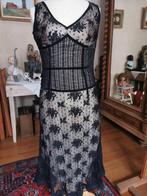 Belle robe de fête longue noire de la marque Dexterior, Enlèvement ou Envoi, Comme neuf, Taille 42/44 (L), Noir