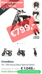Ouxi V8 C80 model 2025 ***actie nu €799,- *** op=op!!, Fietsen en Brommers, Ophalen of Verzenden, Nieuw