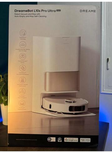 Aspirateur robot laveur dreame l10S PRO ULTRA HEAT NEUF, Electroménager, Enlèvement ou Envoi, Neuf