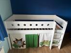 Flexa halfhoogslaper met tent en toebehoren, Kinderen en Baby's, Kinderkamer | Stapelbedden en Hoogslapers, Ophalen, Zo goed als nieuw