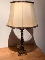 Tafellamp met beige kap, Ophalen, Gebruikt, Beige