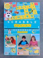 Scrabble Junior, jeu de lettres pour enfants dès 6 ans, Trois ou quatre joueurs, Enlèvement ou Envoi, Comme neuf, Mattel