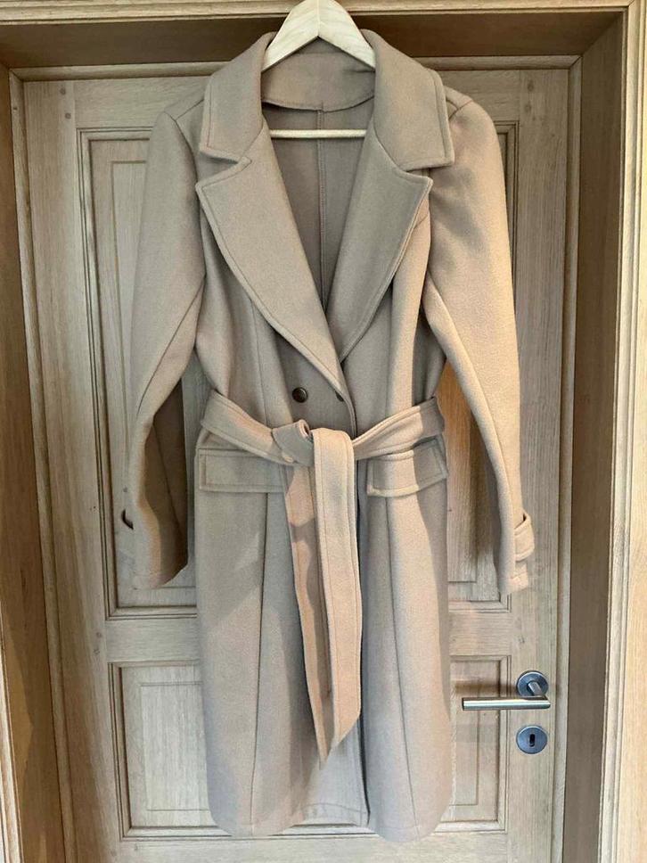 Jas maat L, Kleding | Dames, Jassen | Winter, Nieuw, Maat 42/44 (L), Beige, Ophalen of Verzenden