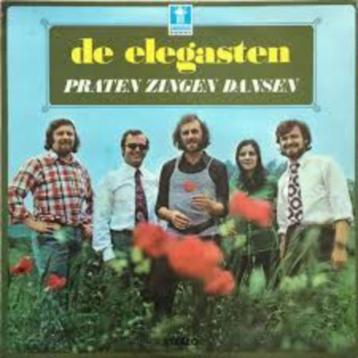 LP/ DE ELEGASTEN / PRATEN ZINGEN DANSEN beschikbaar voor biedingen