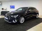 Audi A3 A3 Sportback 30 TFSI S tronic Advanced (bj 2020), Auto's, Gebruikt, Zwart, Bedrijf, 5 deurs