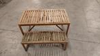 Tuintafel + bank, Salons de jardin, Utilisé, Table à dinner, Bois